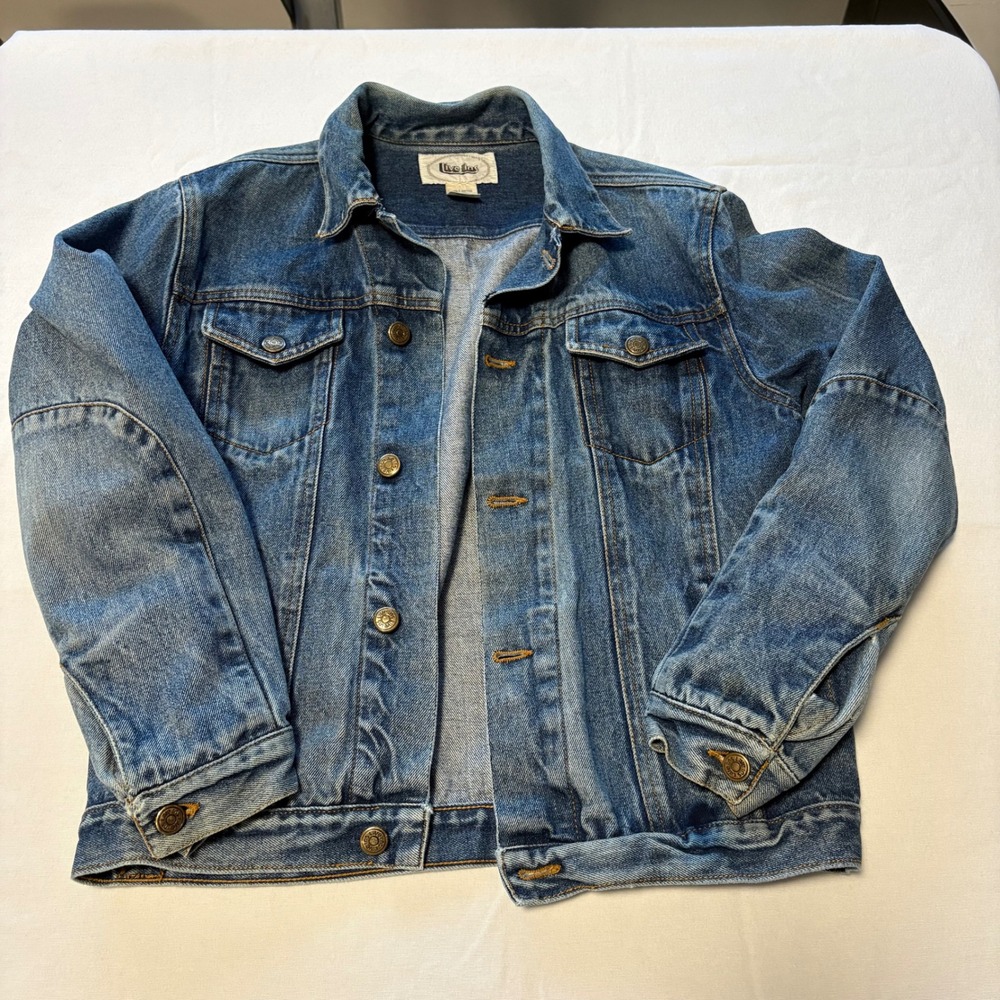 Vintage Live In's, Denim Jacket, Blue, Size M